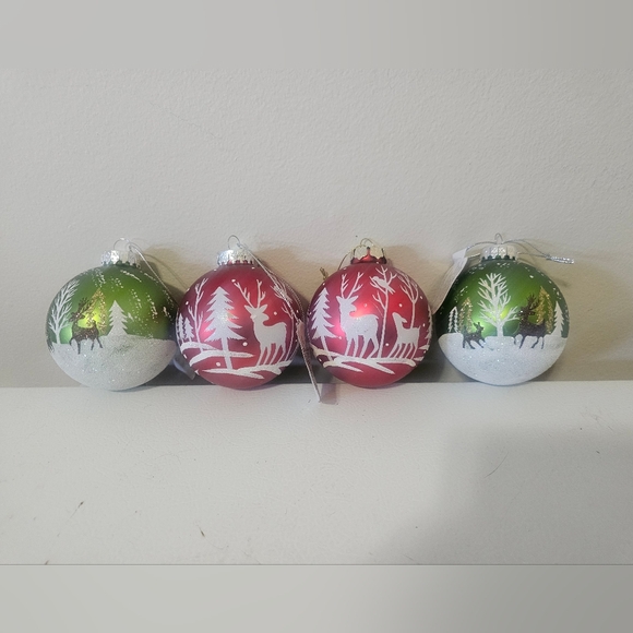 Gluckstein Home Christmas Ornaments Set of 4 NWT - Picture 1 of 7
